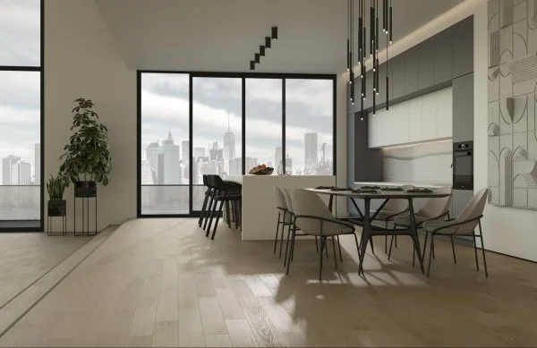 Паркетная доска Quartz Parquet Классик 7 мм Дуб Австрийский 418 в Новосибирске