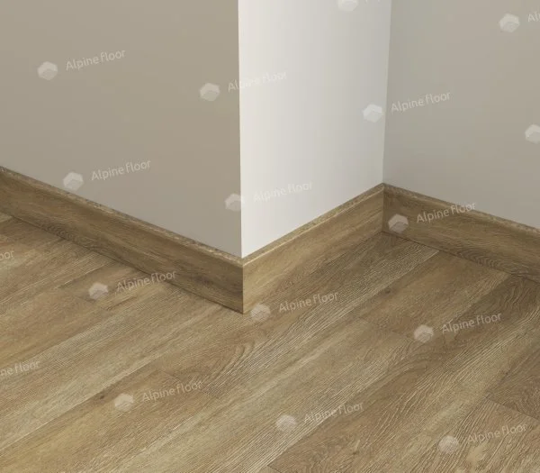 Кварцевый плинтус Alpine Floor Parquet Light 13-10 Макадамия в Новосибирске