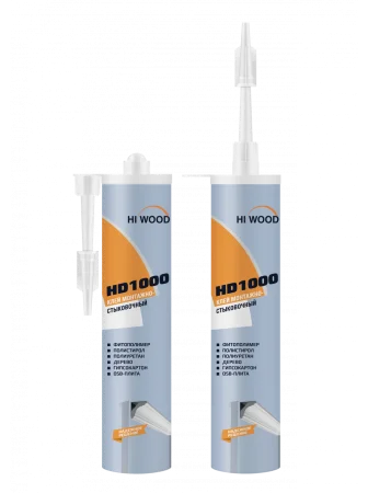 Монтажно-стыковочный клей HiWood HD1000 Белый 280 ml в Новосибирске