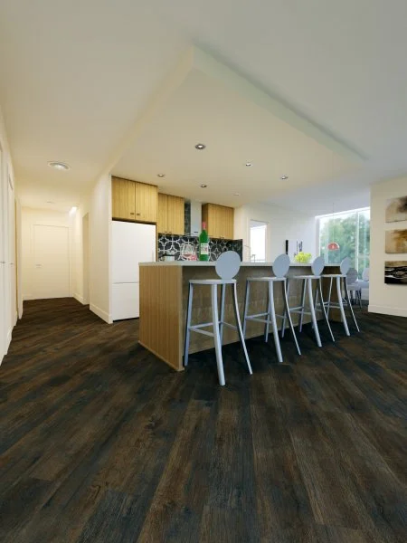 Кварц-виниловая плитка FineFloor Light Дуб Берген FF-1372 в Новосибирске