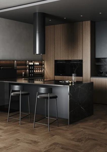 Паркетная доска Quartz Parquet Штучный паркет Дуб Трюфельный 44-1258-03 в Новосибирске