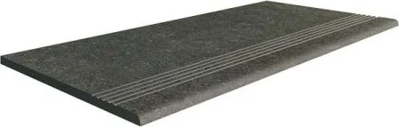 Керамогранит Italon Аурис Блэк ступень (Натуральная, 30х60) в Новосибирске