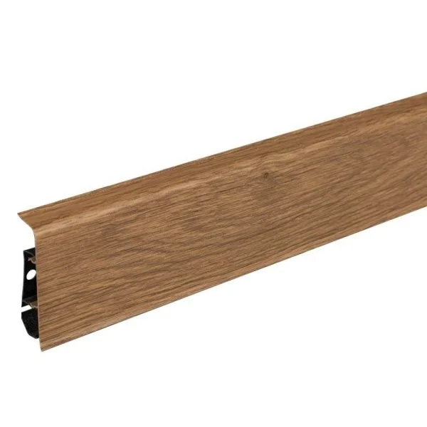 Плинтус пластиковый Arbiton INDO70 12 Дуб темный 2,5 м в Новосибирске