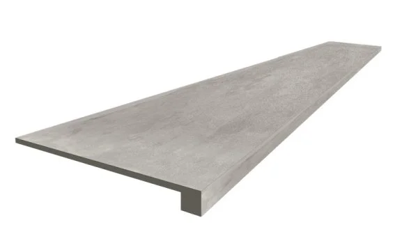 Керамогранит Coliseum Экспо Грэй Ступень фронтальная (Натуральный, 33х60) в Новосибирске