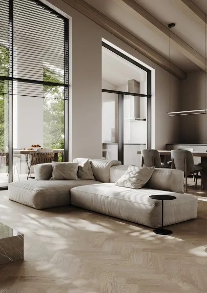 Паркетная доска Quartz Parquet Штучный паркет Дуб Пряная Ваниль 44-1258-05 в Новосибирске