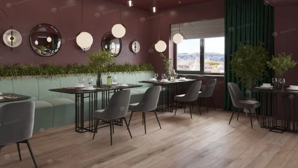 Кварц-виниловая плитка Alpine Floor Premium XL Дуб Персиковый ЕСО 7-20, 8 мм. 43 класс в Новосибирске