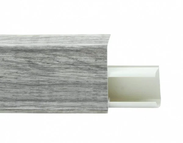 Пластиковый плинтус Royce №534 Дуб Верде (55х23х2200мм) в Новосибирске
