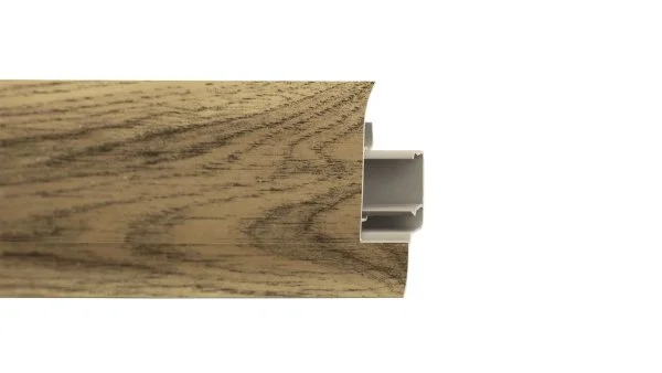 Пластиковый плинтус Bonkeel Color BC6008 (60х25х2200 мм) в Новосибирске