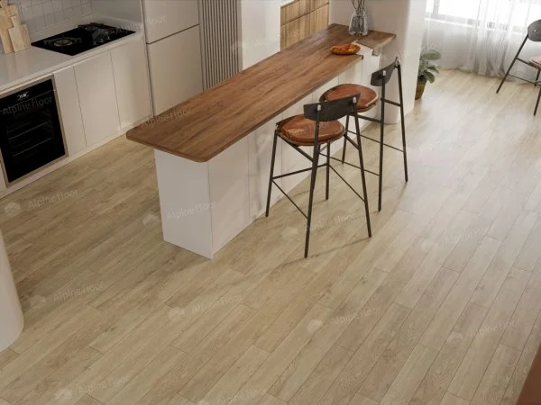 Каменно-полимерная плитка Alpine Floor Grand Sequoia Village Миндаль ECO 11-607 4мм, 43 класс в Новосибирске