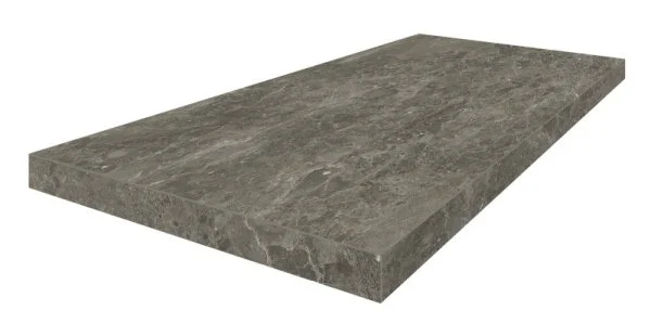 Керамогранит Coliseum Да Винчи Браун Ступень угловая левая (Натуральный, 33х60) в Новосибирске