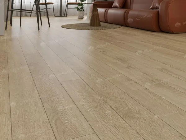 Каменно-полимерная плитка Alpine Floor Grand Sequoia Village Миндаль ECO 11-607 4мм, 43 класс в Новосибирске