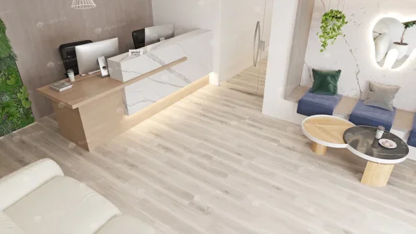 Кварц-виниловая плитка Alpine Floor Ultra Дуб Полярный ЕСО 5-19 2 мм. 34 класс в Новосибирске