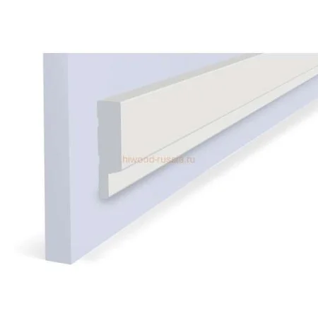 Финишный молдинг LF124A NP правый белый (42х12х2700мм) в Новосибирске