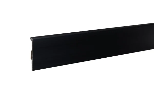 Плинтус дюрополимерный Bonkeel 02 Черный (80х14х2000 мм) в Новосибирске