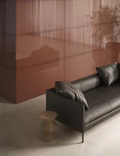 Керамогранит Italon Этернум Гласс Корал 80х160 (Люкс и Реттифицированная) в Новосибирске