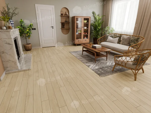 Каменно-полимерная плитка Alpine Floor Grand Sequoia Village Камфора ECO 11-507 4мм, 43 класс в Новосибирске