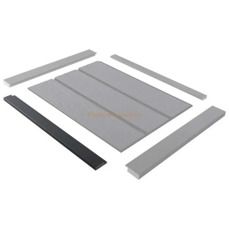 Финишный молдинг LF124A GR15K правый декорированный (42х12х2700мм) в Новосибирске