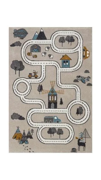 Ковер Синтелон Vegas Kids 1,20х1,70 01EKE Прямоугольник в Новосибирске