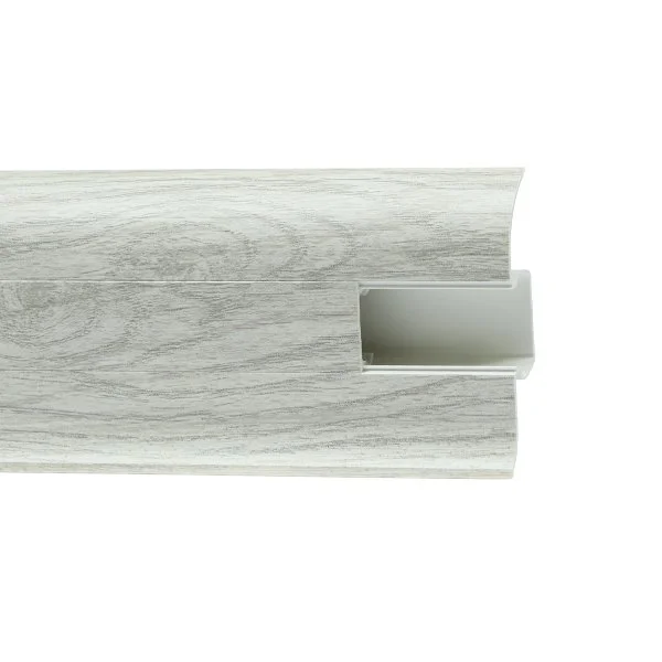 Пластиковый плинтус Royce №836 Дуб Веронский (58х22х2200мм) в Новосибирске