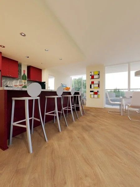 Кварц-виниловая плитка FineFloor Light Дуб Эно FF-1371 в Новосибирске