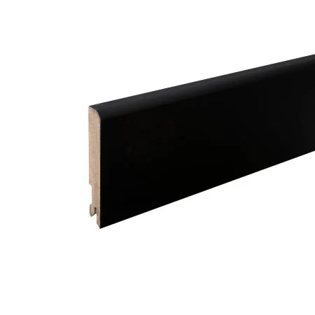 Плинтус MDF Bonkeel 24032 Чёрный Софт (100х16х2400 мм) в Новосибирске