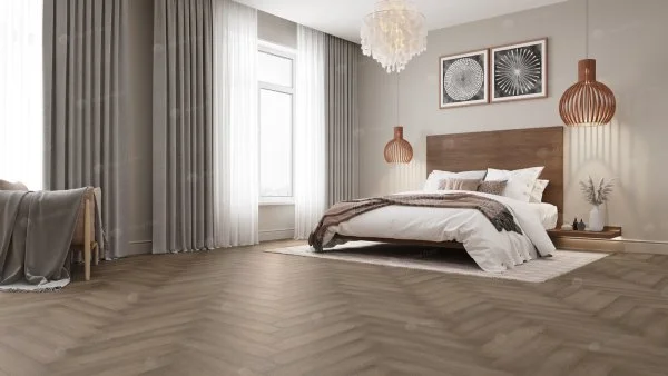 Кварц-виниловая плитка Alpine Floor Parquet Дуб Насыщенный ЕСО 16-7 2.5 мм. 43 класс в Новосибирске