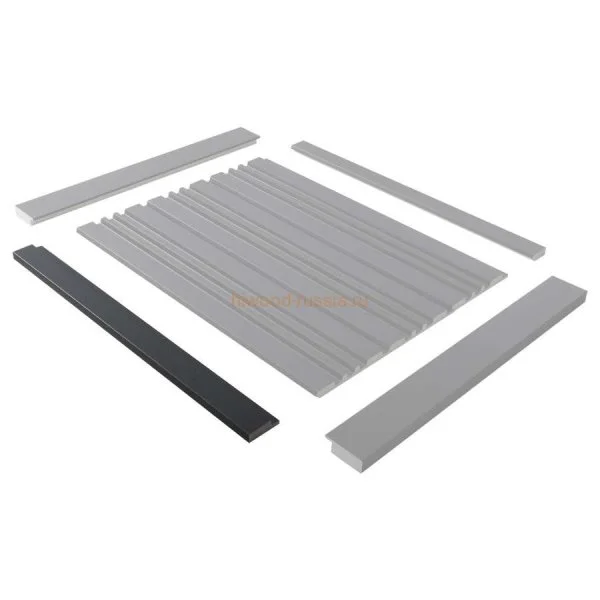 Финишный молдинг LF124A GR3 правый декорированный (42х12х2700мм) в Новосибирске