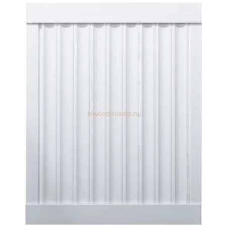 Финишный молдинг LF124B NP левый белый (31х12х2700мм) в Новосибирске