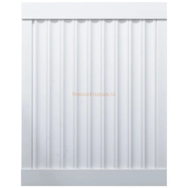 Финишный молдинг LF124A NP правый белый (42х12х2700мм) в Новосибирске