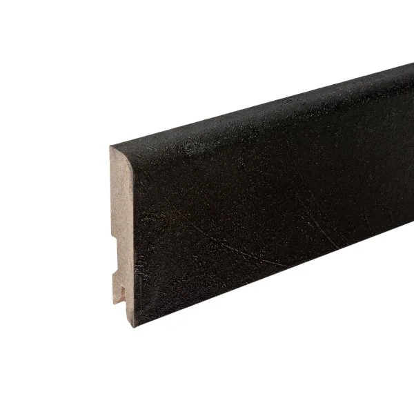 Плинтус MDF Bonkeel 24034 Чёрный Лофт (80х16х2400 мм) в Новосибирске