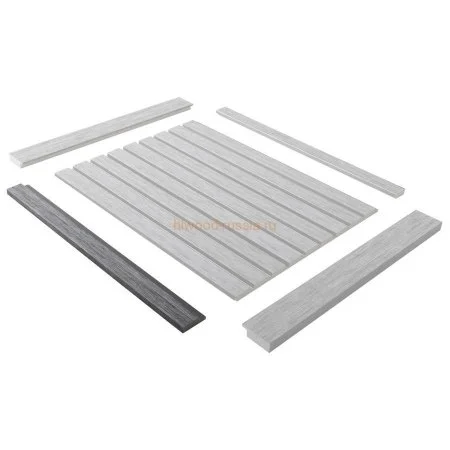 Финишный молдинг LF124A GN68 правый декорированный (42х12х2700мм) в Новосибирске