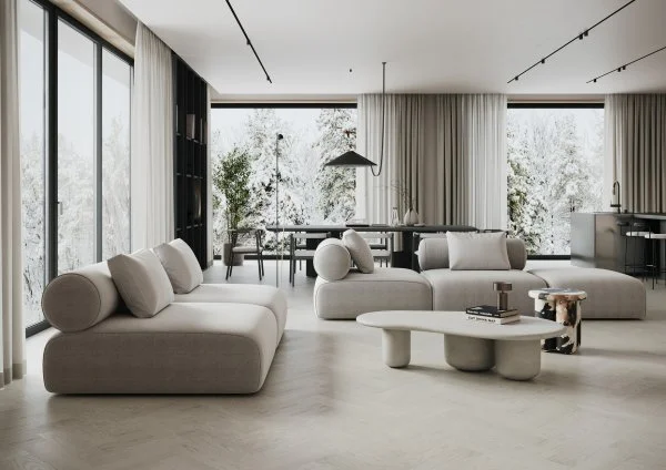 Паркетная доска Quartz Parquet Штучный паркет Дуб Песочный 44-408 в Новосибирске