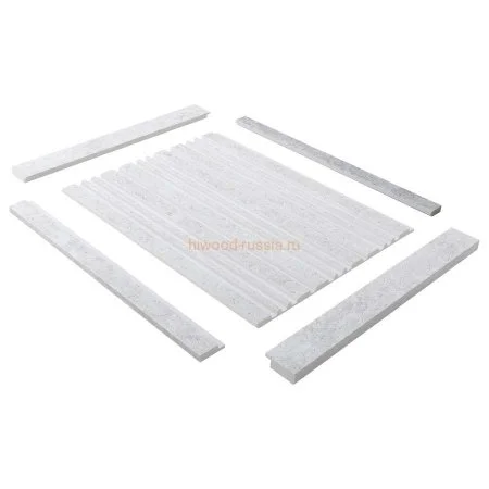 Финишный молдинг LF124B W50 левый декорированный (31х12х2700мм) в Новосибирске