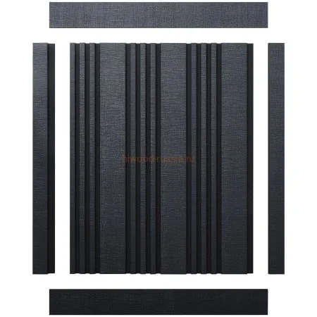 Финишный молдинг LF124A BK114K правый декорированный (42х12х2700мм) в Новосибирске