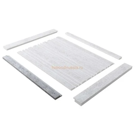 Финишный молдинг LF124A W50 правый декорированный (42х12х2700мм) в Новосибирске