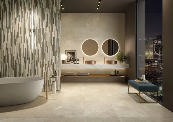 Керамогранит Italon Метрополис Вставка Стрип Ворм 26х75 (Натуральная) в Новосибирске