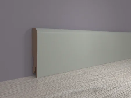 Плинтус MDF Bonkeel 24062 Айс Грей (80х16х2400 мм) в Новосибирске