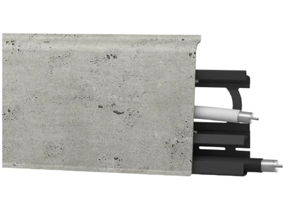 Плинтус пластиковый Arbiton INDO70 133 Оксфорд 2,5 м в Новосибирске