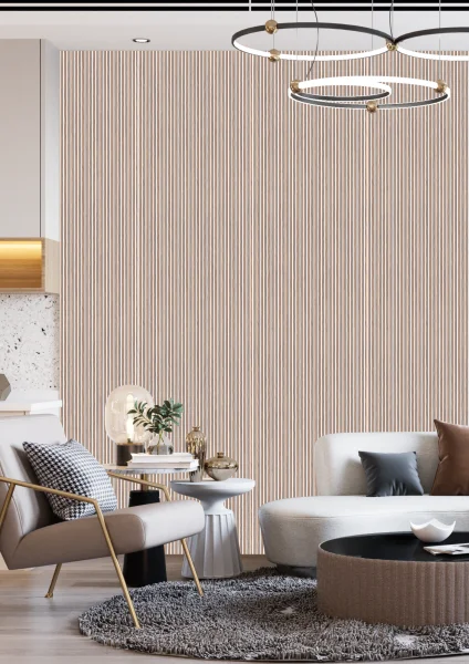 Декоративная панель для стен HiWood LV129 BR417N (120х12х2700мм) в Новосибирске