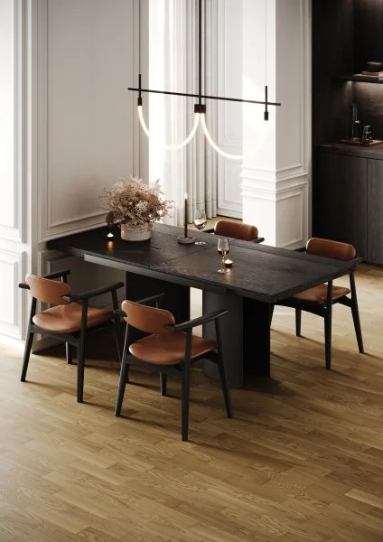 Паркетная доска Quartz Parquet Штучный паркет Вяз Кенигсберг 44-550-62 в Новосибирске