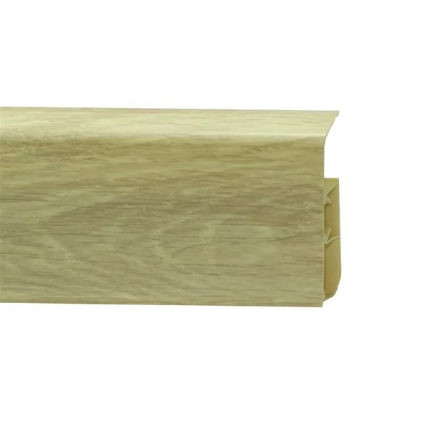 Пластиковый плинтус Royce №306 Дуб Эйфель (80х24х2200мм) в Новосибирске