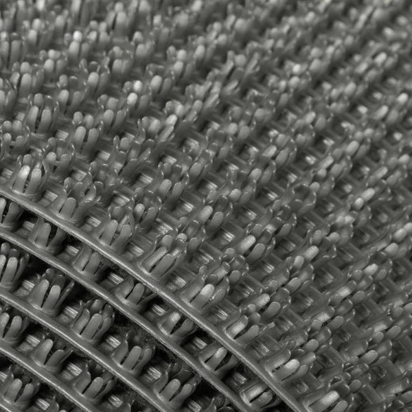 Щетинистое покрытие Альфа-Стиль 128 Серый металлик - 0,9х15 м. пог в Новосибирске