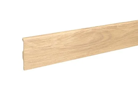 Плинтус дюрополимерный Bonkeel Дуб Бежевый (80х14х2000 мм) в Новосибирске