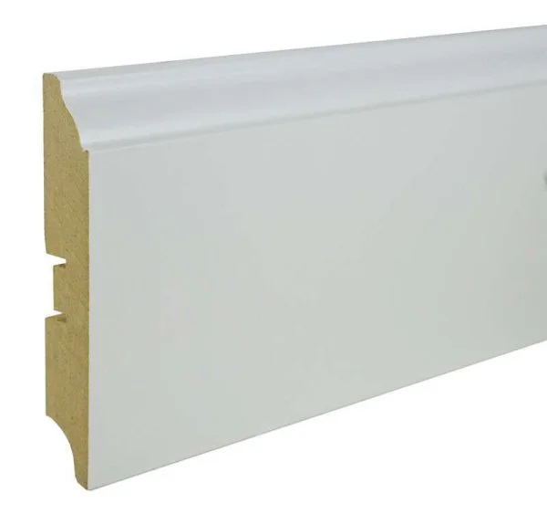 Плинтус MDF Paint 100 В мм (100*16*2400 мм) в Новосибирске