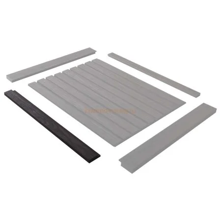 Финишный молдинг LF124A BR395 правый декорированный (42х12х2700мм) в Новосибирске