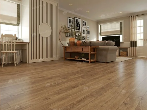 Каменно-полимерная плитка Alpine Floor Grand Sequoia Village Макадамия ECO 11-1007 4мм, 43 класс в Новосибирске