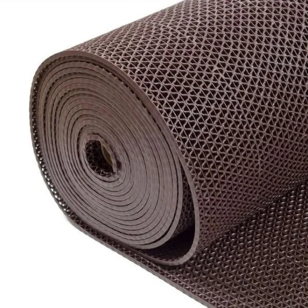 Грязезащитное рулонное покрытие ЗигЗаг Коричневый 4,5 мм (0,9 м) Китай в Новосибирске