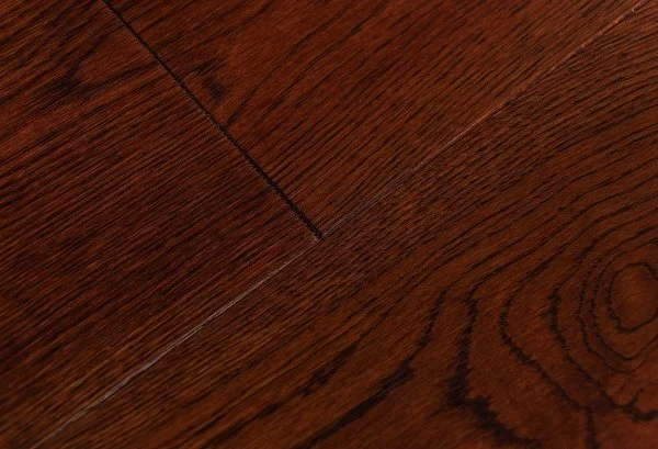 Массивная доска Аmber Wood Дуб шоколад браш лак 18*120*300-1800 мм в Новосибирске