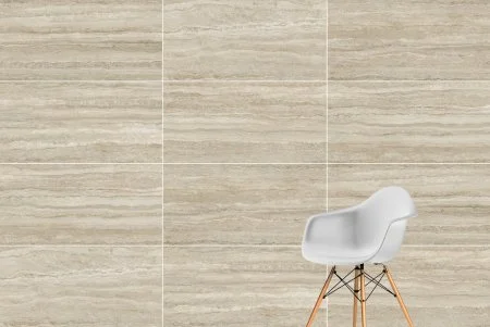 Керамогранит Vitra CityStone Травертин Линейный 60х120 (Натуральная и Реттифицированная) в Новосибирске