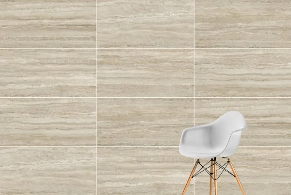 Керамогранит Vitra CityStone Травертин Линейный 60х120 (Натуральная и Реттифицированная) в Новосибирске